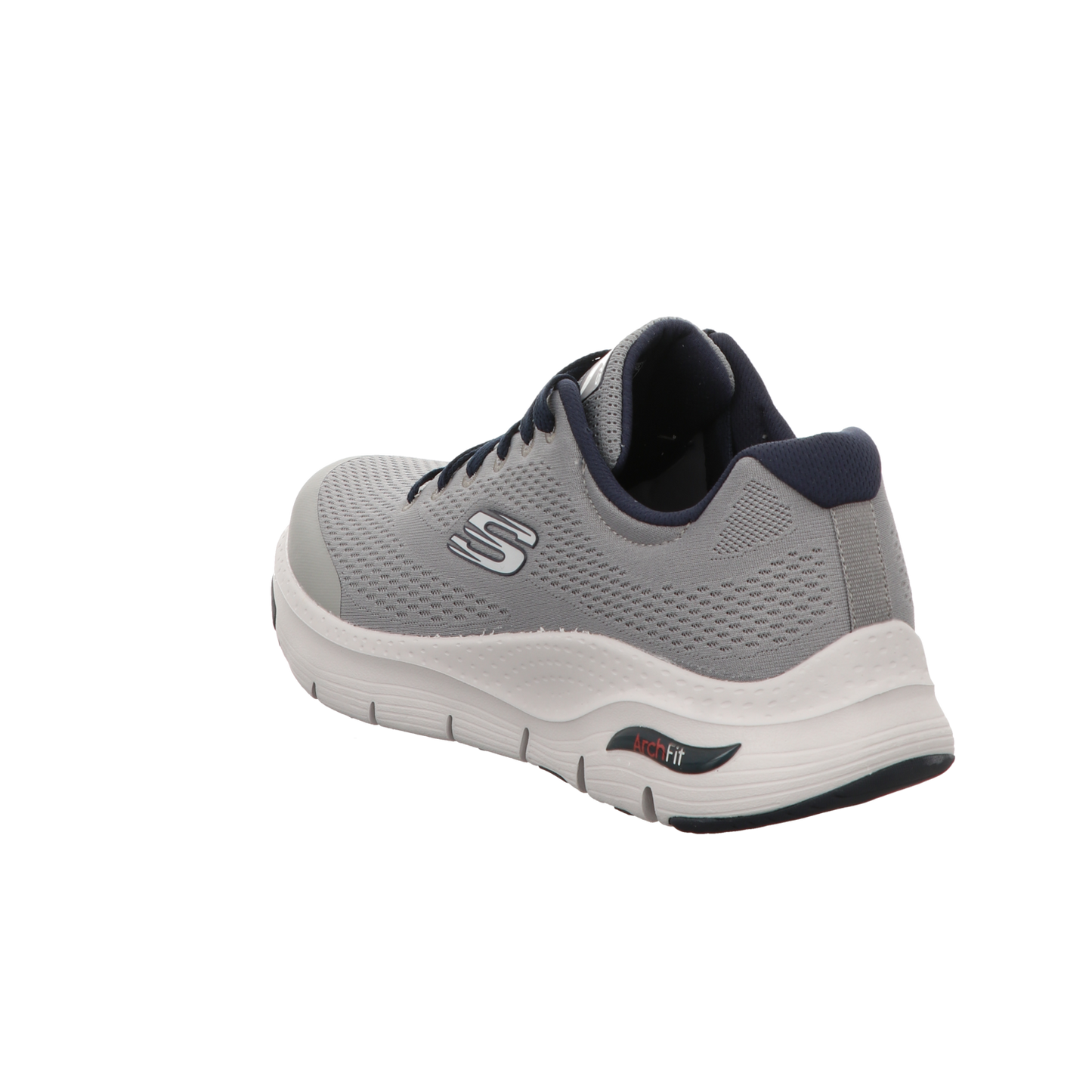 Skechers Herren Schnürschuh Arch Fit in grau