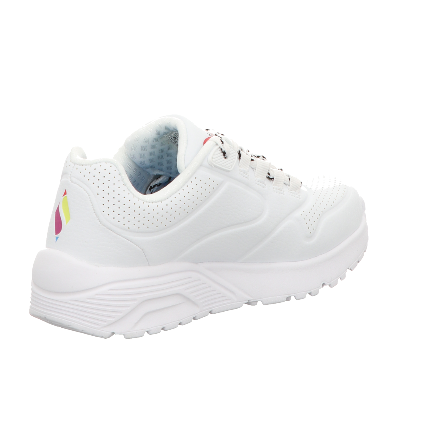 Skechers Damen Slipper Uno Lite Love Brights in weiss