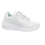 Skechers Damen Slipper Uno Lite Love Brights in weiss