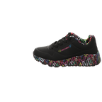 Skechers Damen Slipper X J Goldcrown Uno Lite Love in schwarz