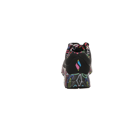 Skechers Damen Slipper X J Goldcrown Uno Lite Love in schwarz