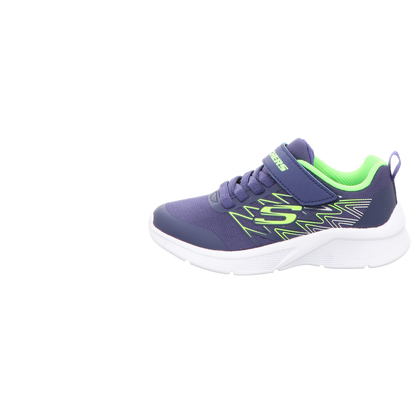 Skechers Herren Slipper Microspec in blau