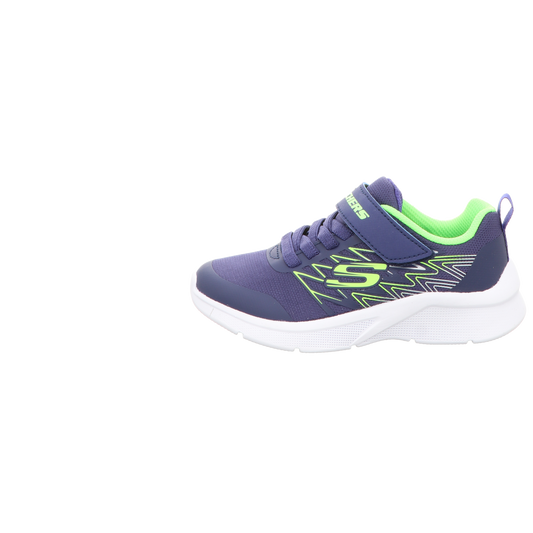 Skechers Herren Slipper Microspec in blau