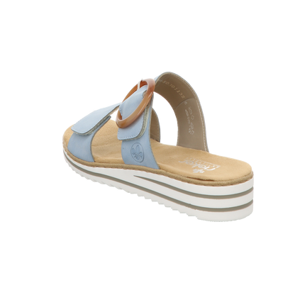 Rieker Damen Clog  in blau