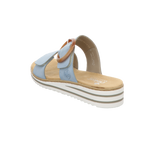 Rieker Damen Clog  in blau
