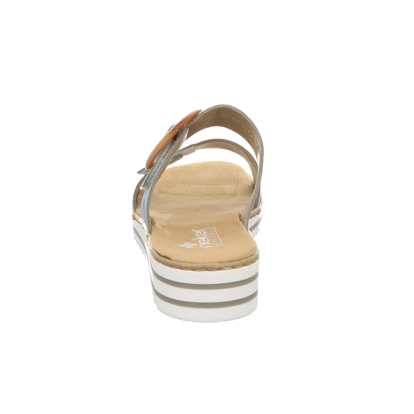 Rieker Damen Clog  in blau