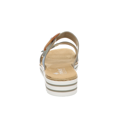 Rieker Damen Clog  in blau