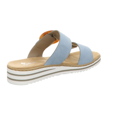 Rieker Damen Clog  in blau