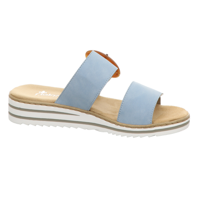 Rieker Damen Clog  in blau