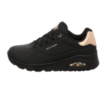 Skechers Damen Schnürschuh Uno-Golden Air in schwarz
