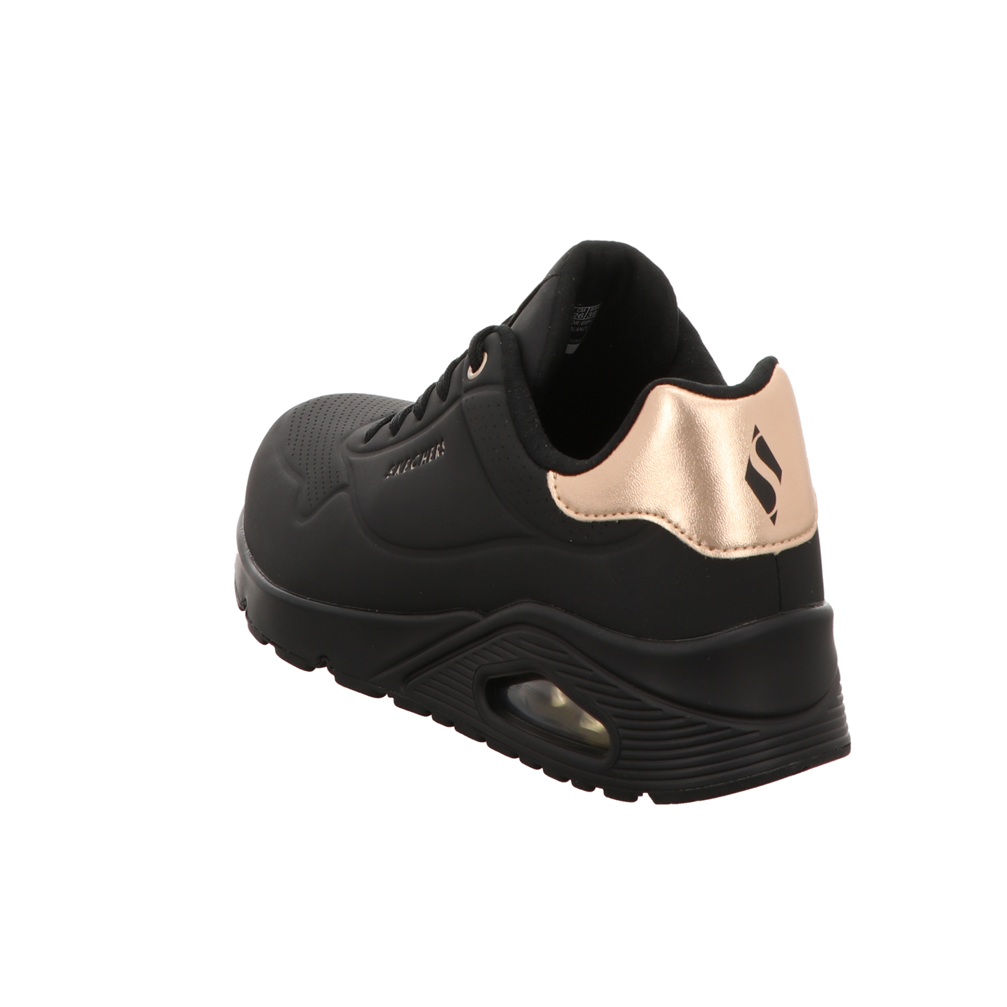 Skechers Damen Schnürschuh Uno-Golden Air in schwarz