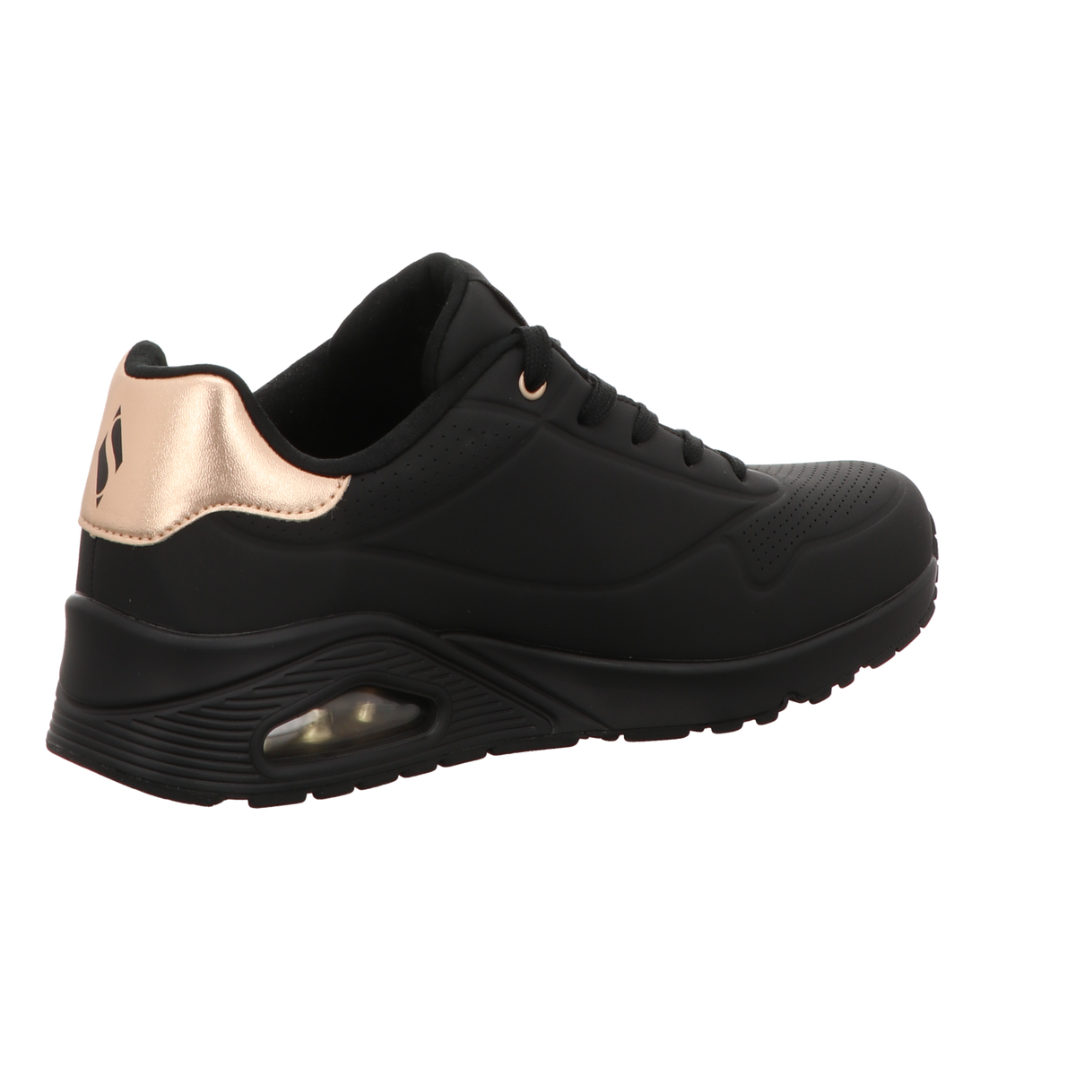 Skechers Damen Schnürschuh Uno-Golden Air in schwarz