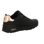 Skechers Damen Schnürschuh Uno-Golden Air in schwarz