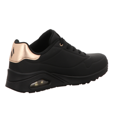 Skechers Damen Schnürschuh Uno-Golden Air in schwarz