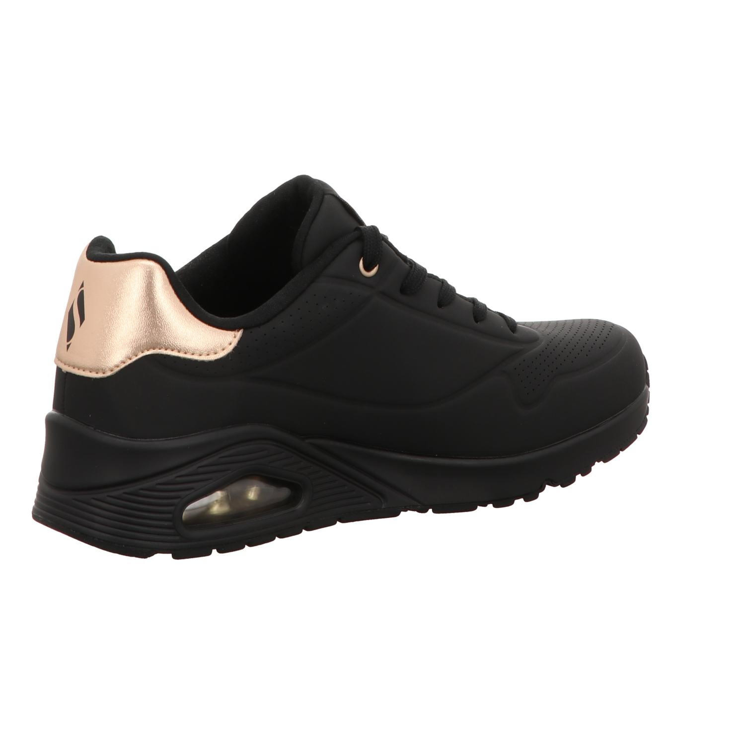 Skechers Damen Schnürschuh Uno-Golden Air in schwarz