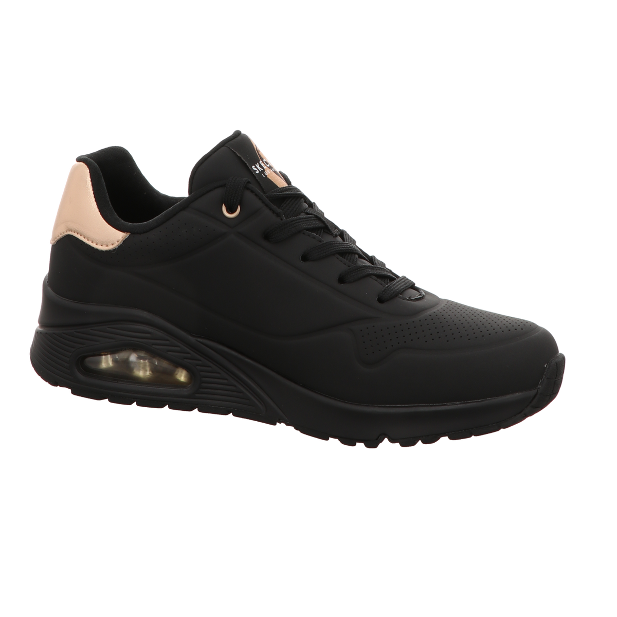 Skechers Damen Schnürschuh Uno-Golden Air in schwarz