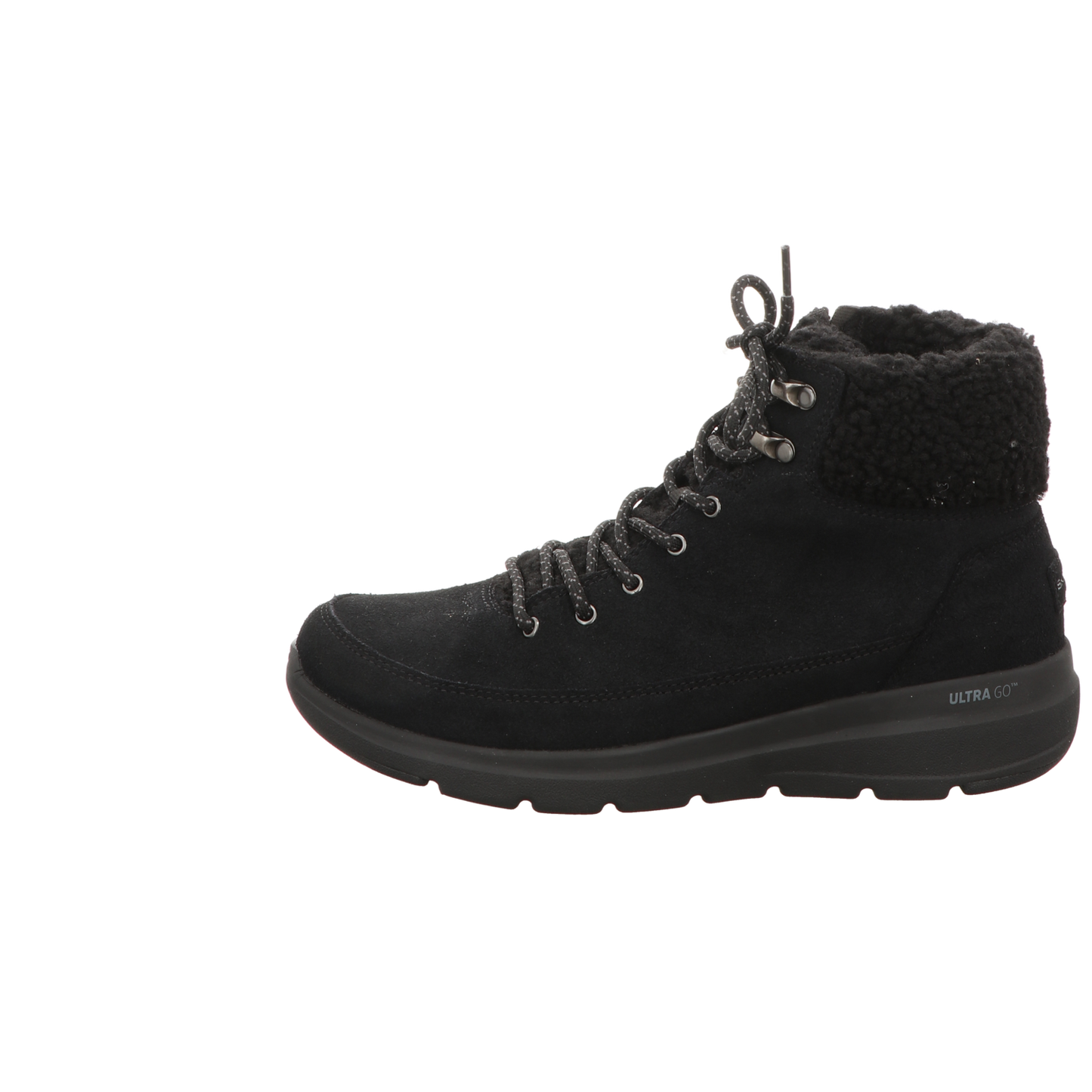 Skechers Damen Schnürstiefel Glacial Ultra in schwarz
