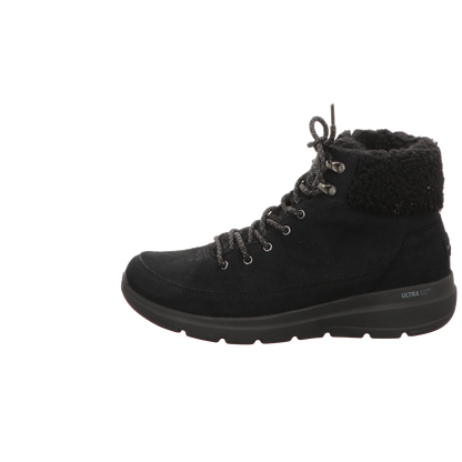 Skechers Damen Schnürstiefel Glacial Ultra in schwarz