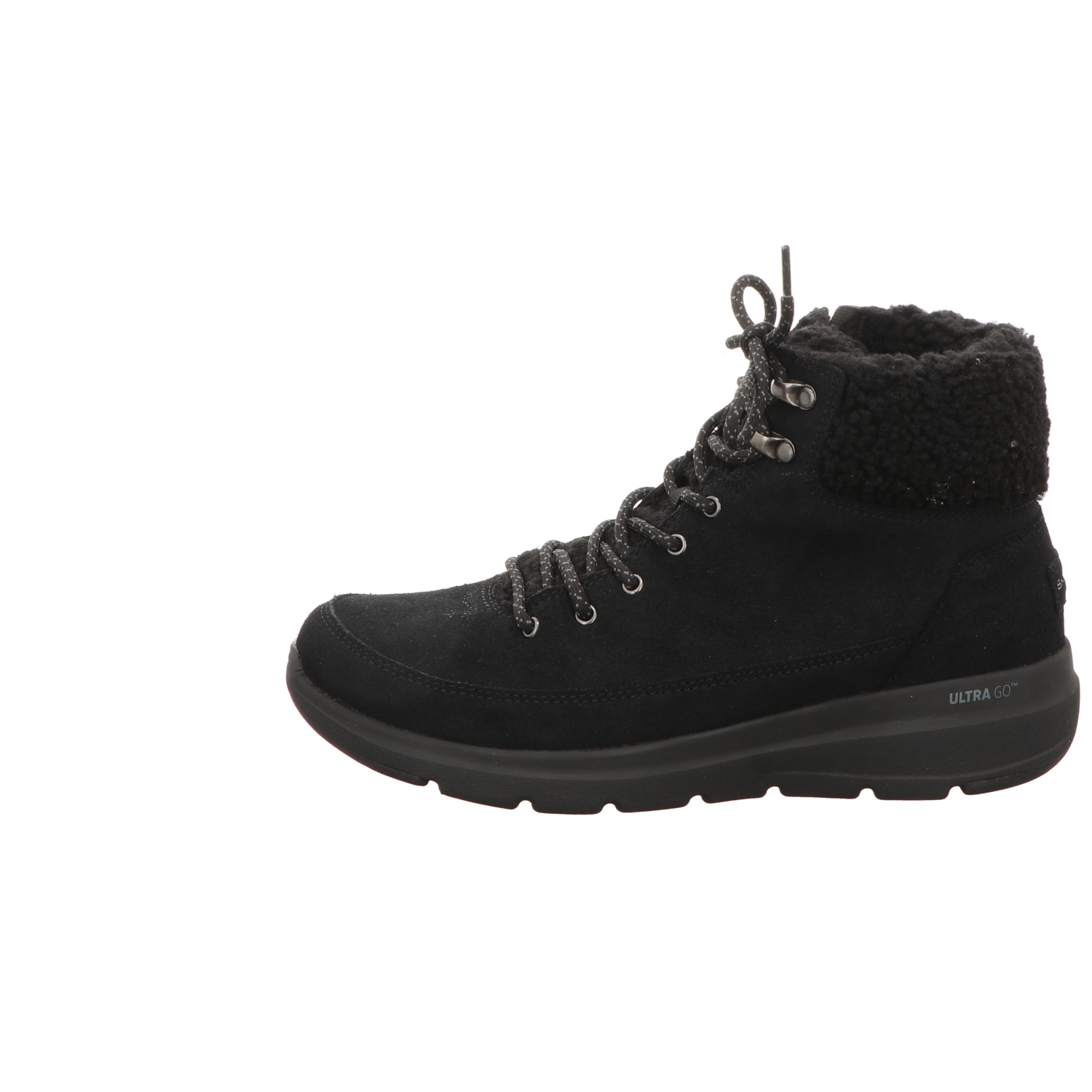 Skechers Damen Schnürstiefel Glacial Ultra in schwarz