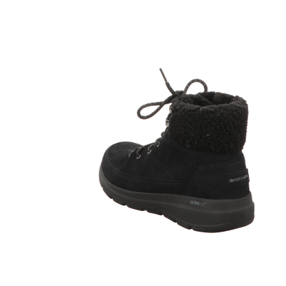 Skechers Damen Schnürstiefel Glacial Ultra in schwarz