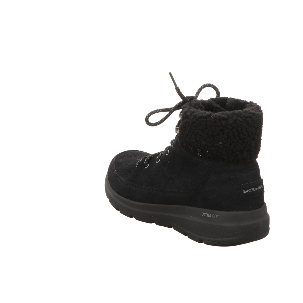 Skechers Damen Schnürstiefel Glacial Ultra in schwarz