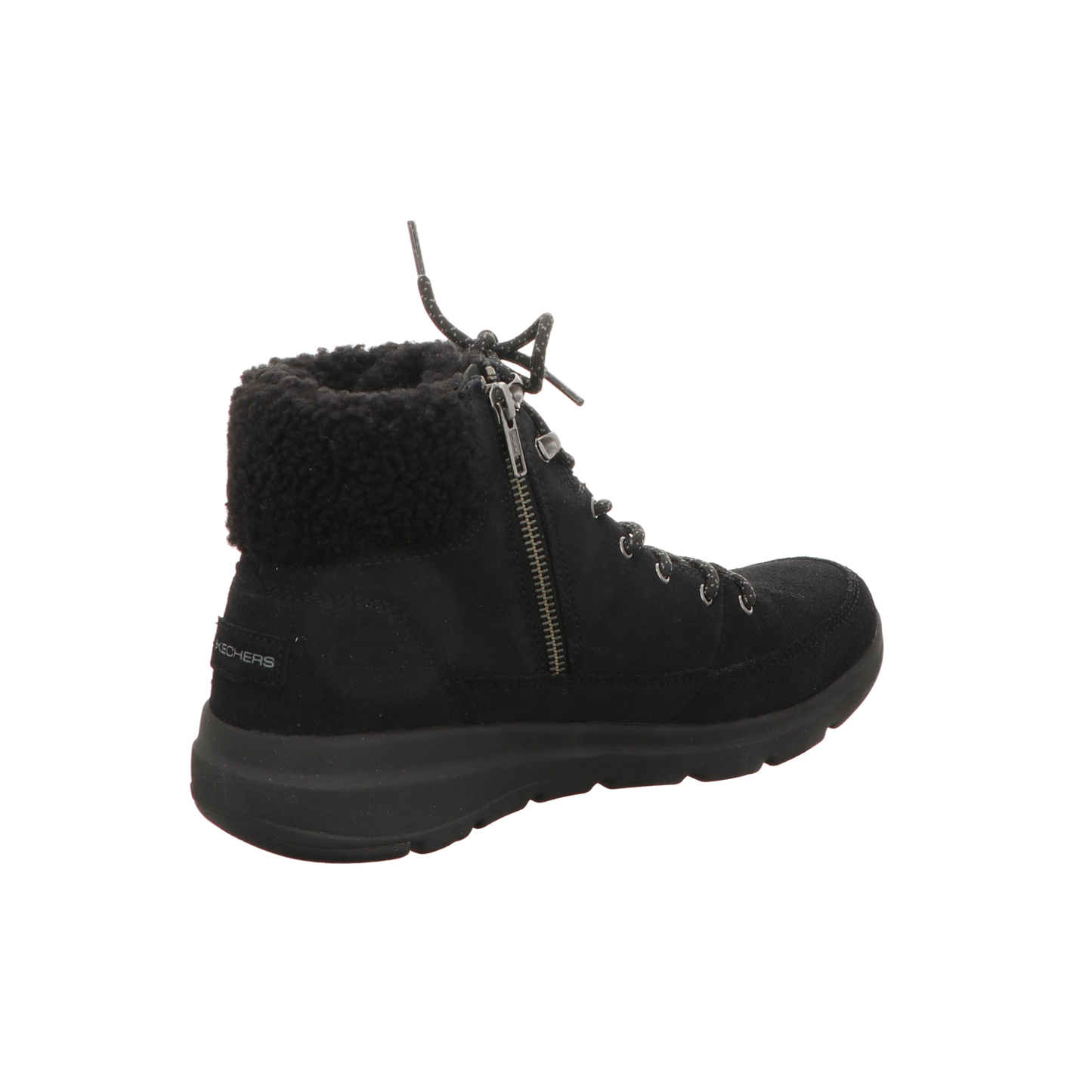 Skechers Damen Schnürstiefel Glacial Ultra in schwarz