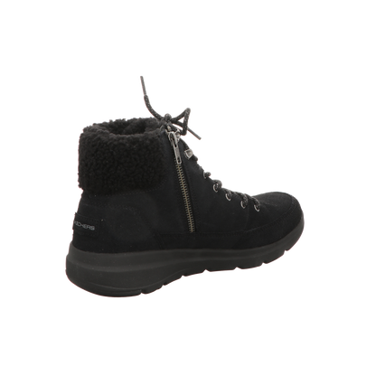 Skechers Damen Schnürstiefel Glacial Ultra in schwarz