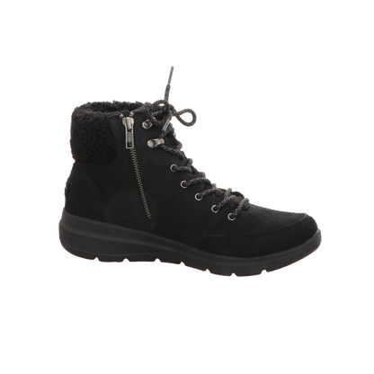 Skechers Damen Schnürstiefel Glacial Ultra in schwarz