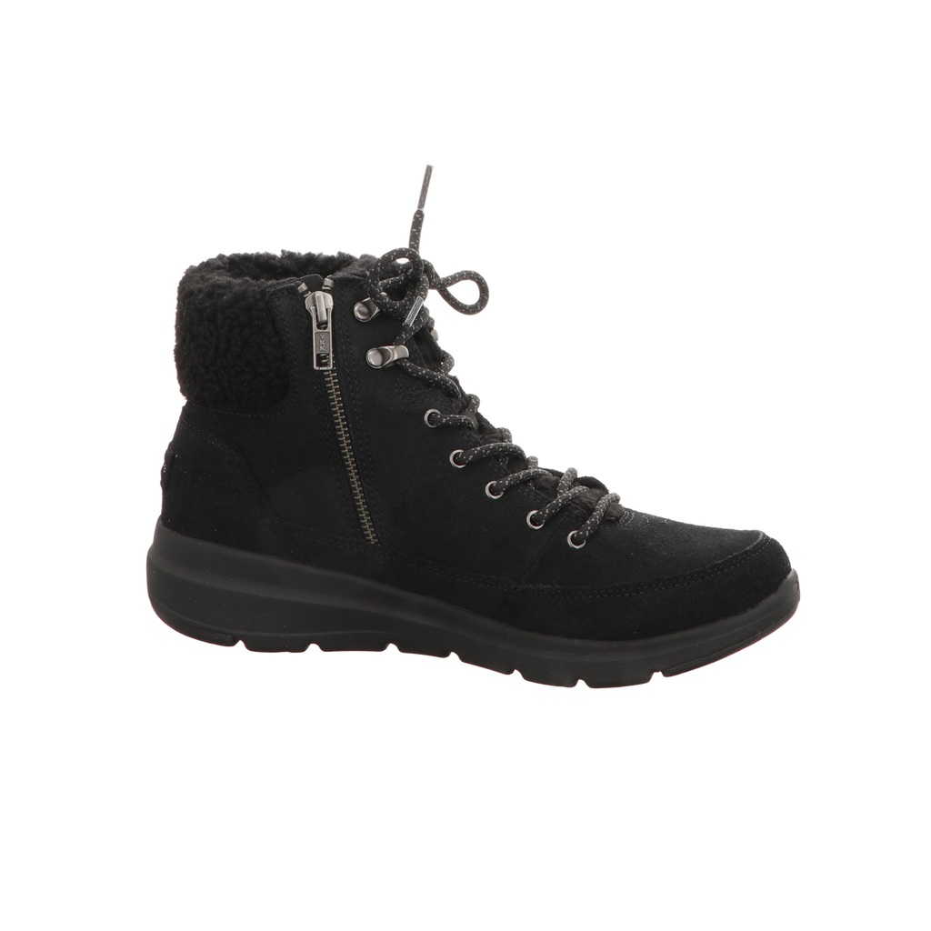 Skechers Damen Schnürstiefel Glacial Ultra in schwarz