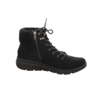 Skechers Damen Schnürstiefel Glacial Ultra in schwarz