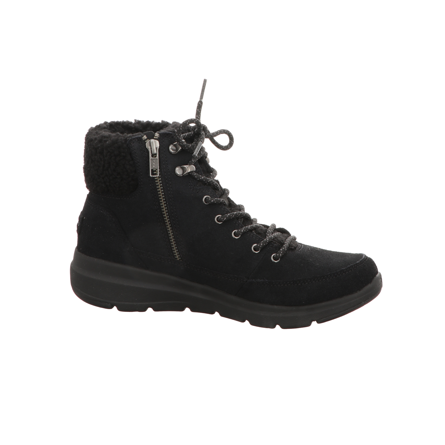 Skechers Damen Schnürstiefel Glacial Ultra in schwarz