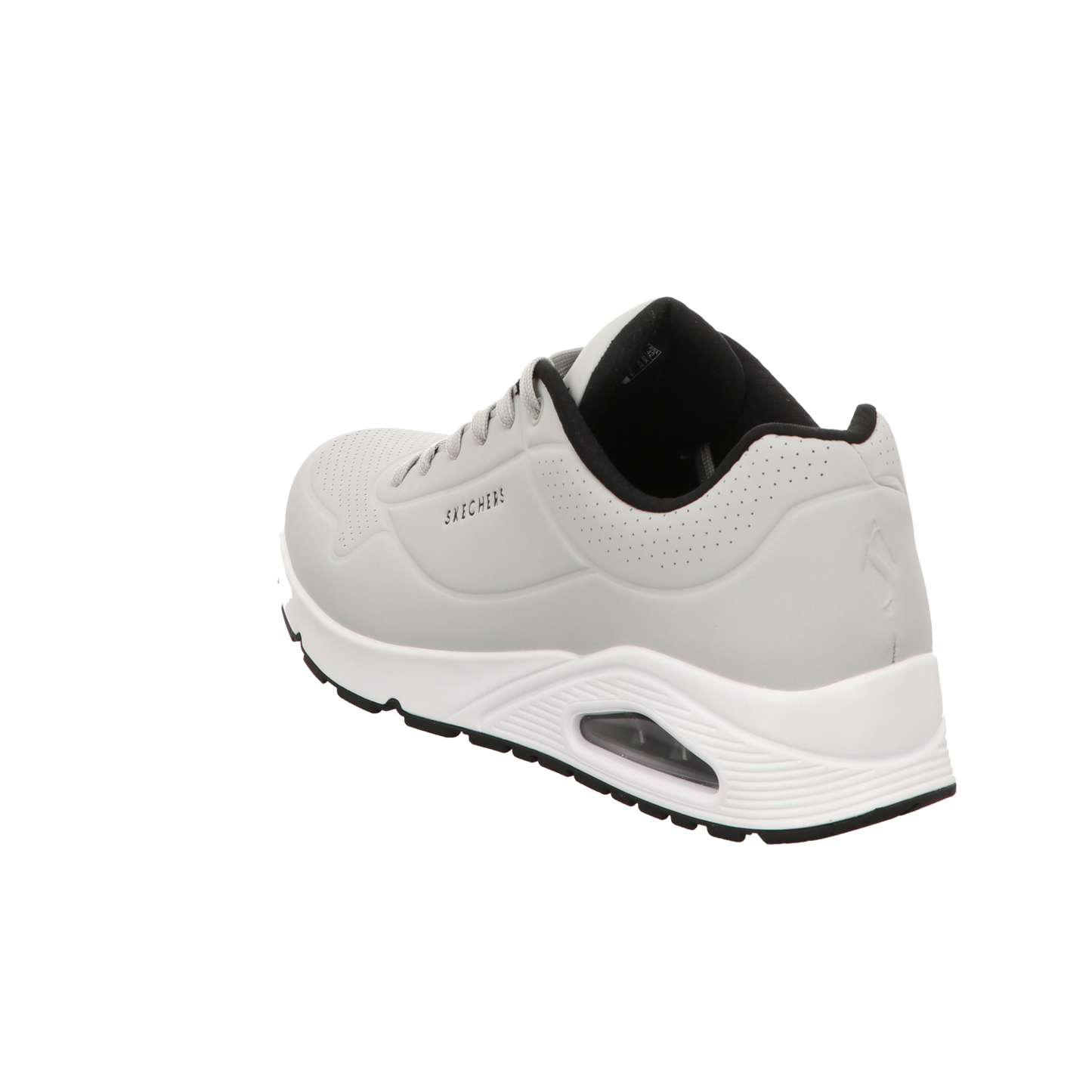 Skechers Herren Schnürschuh Uno Stand On Air in grau