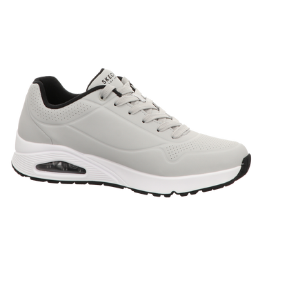 Skechers Herren Schnürschuh Uno Stand On Air in grau