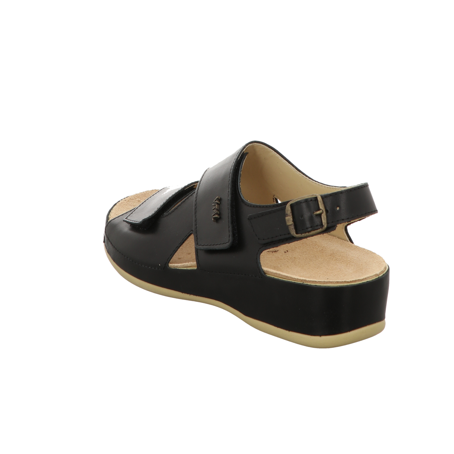 vital Damen Sandale bequem 0619M in schwarz