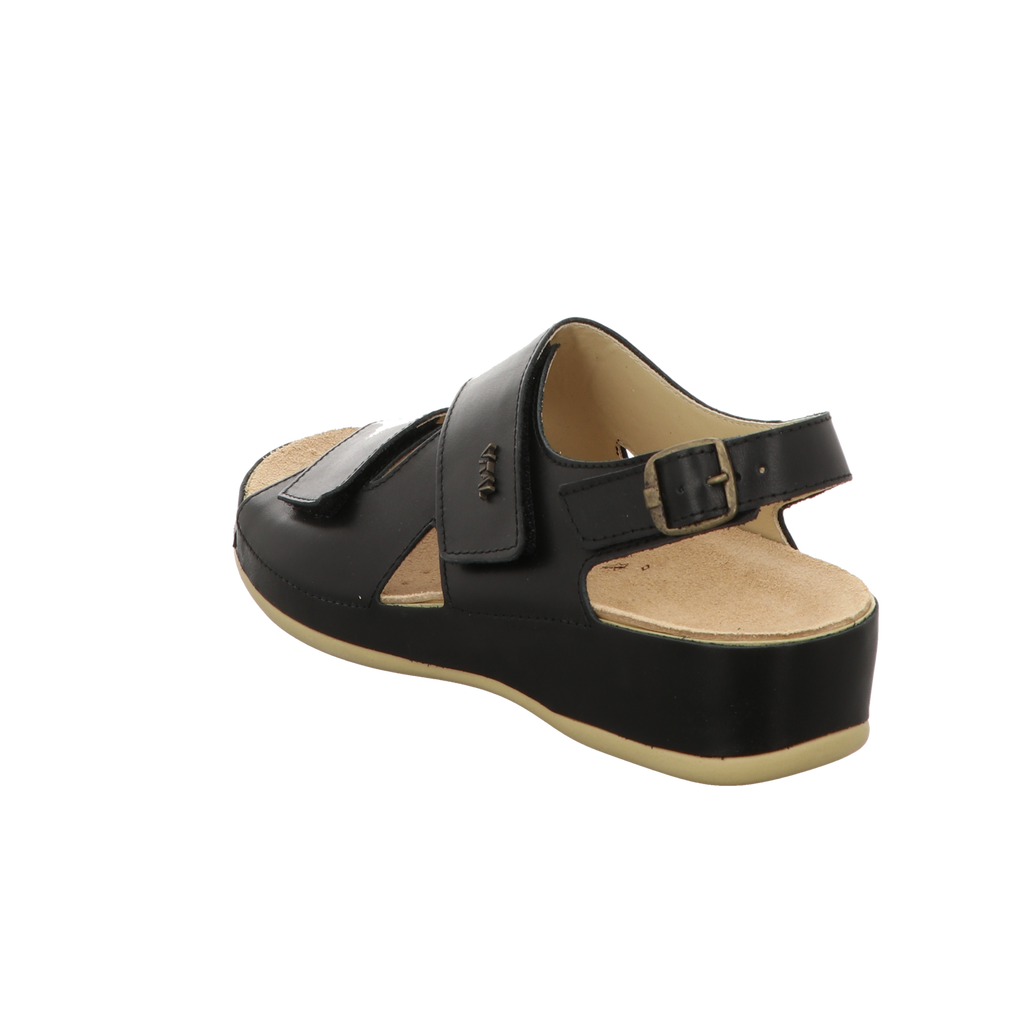 vital Damen Sandale bequem  in schwarz