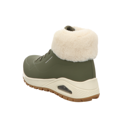 Dispo S/ Damen Schnürstiefel Uno Rugged Fall-Air in gruen