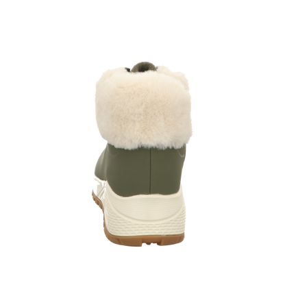 Dispo S/ Damen Schnürstiefel Uno Rugged Fall-Air in gruen