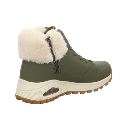 Dispo S/ Damen Schnürstiefel Uno Rugged Fall-Air in gruen