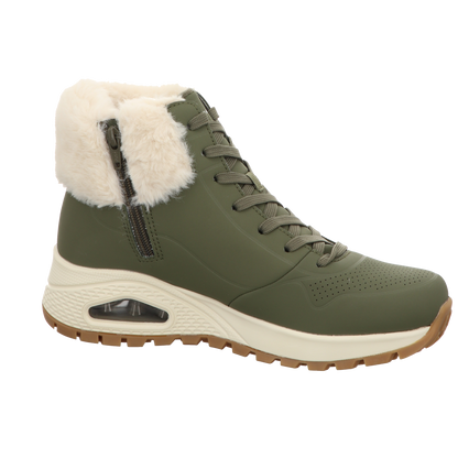Dispo S/ Damen Schnürstiefel Uno Rugged Fall-Air in gruen