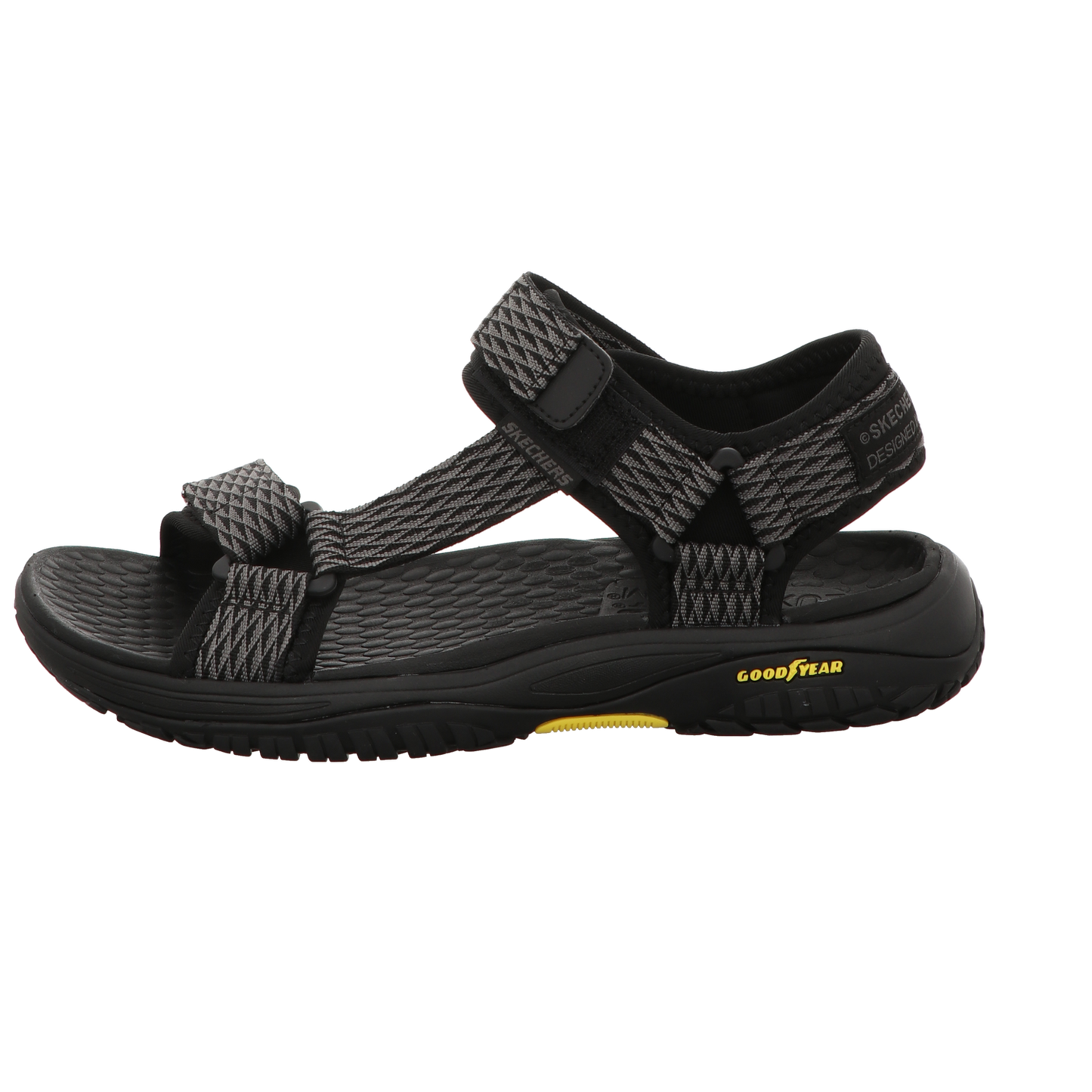 Skechers Herren Sandalette Relaxed Fit Rip Tide in schwarz
