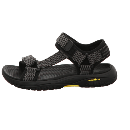 Skechers Herren Sandalette Relaxed Fit Rip Tide in schwarz