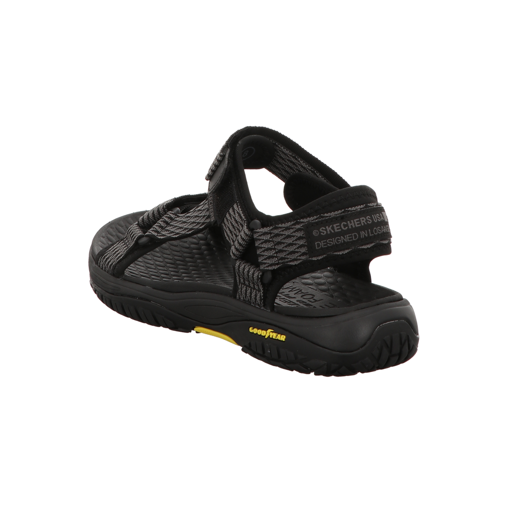 Skechers Herren Sandalette Relaxed Fit Rip Tide in schwarz