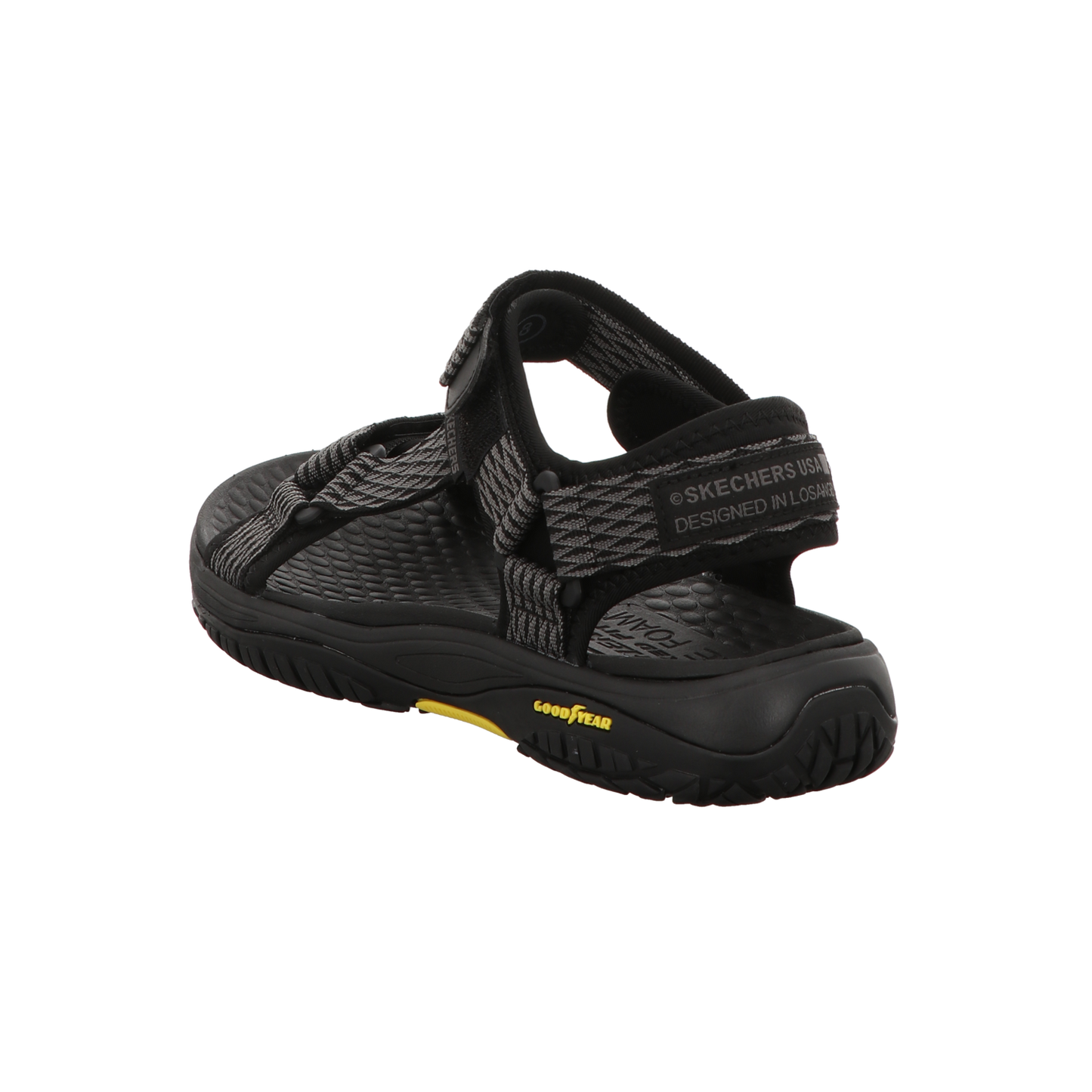 Skechers Herren Sandalette Relaxed Fit Rip Tide in schwarz