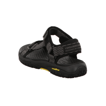 Skechers Herren Sandalette Relaxed Fit Rip Tide in schwarz