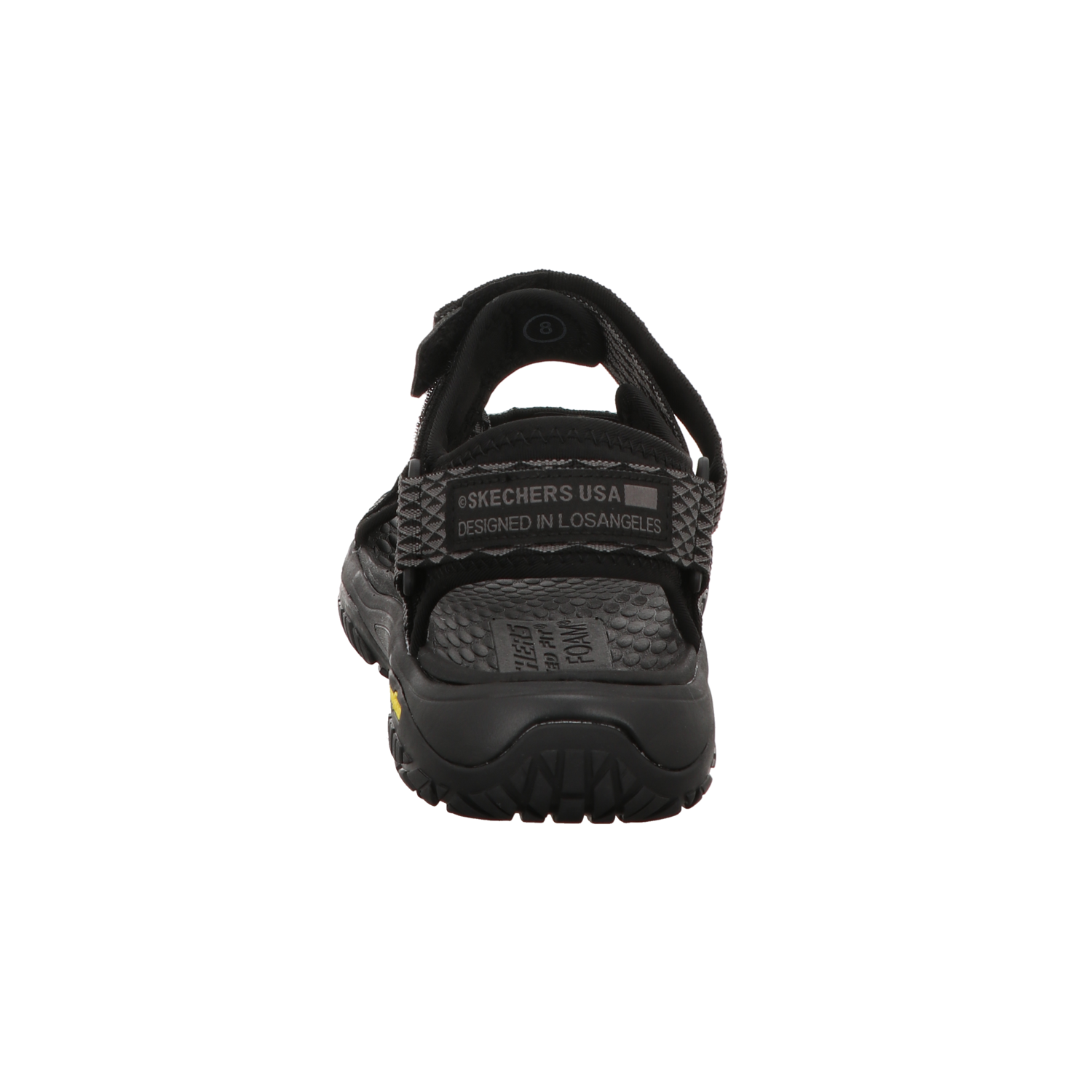 Skechers Herren Sandalette Relaxed Fit Rip Tide in schwarz