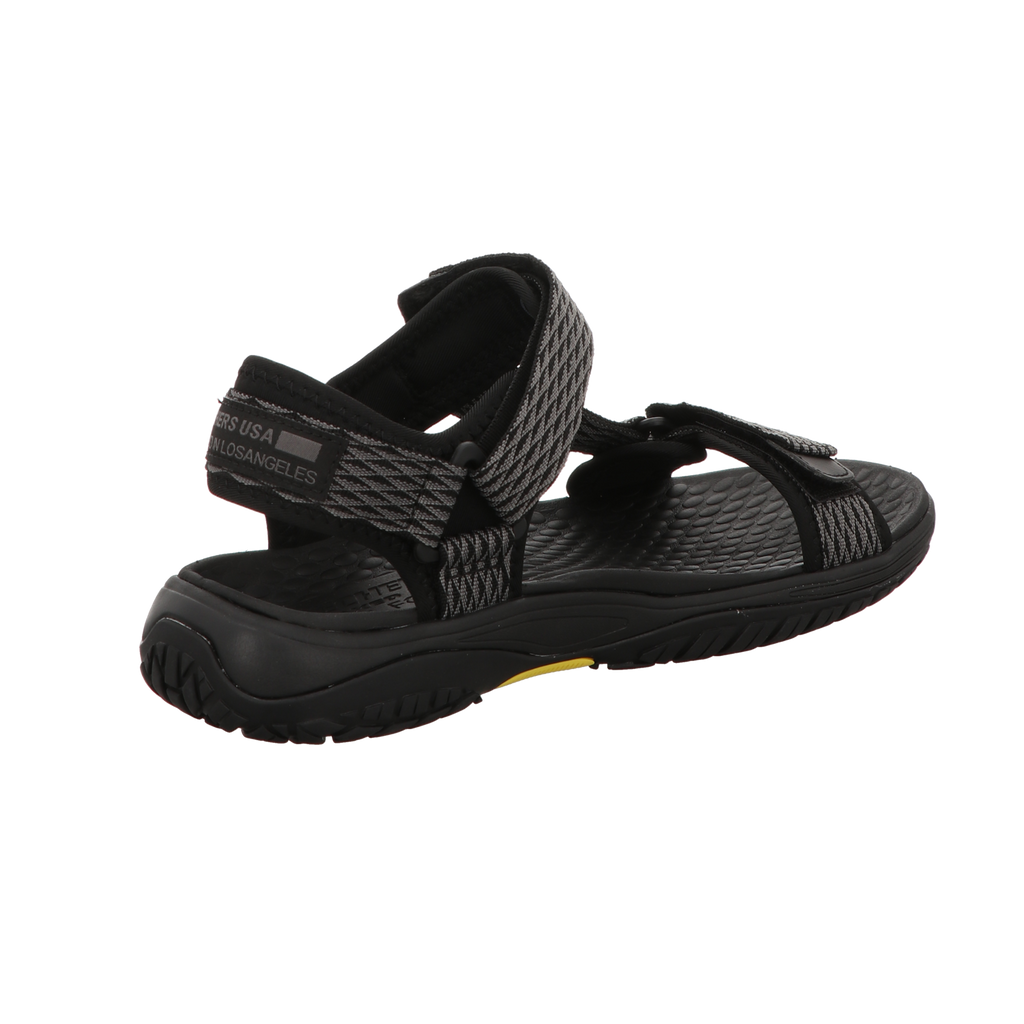 Skechers Herren Sandalette Relaxed Fit Rip Tide in schwarz