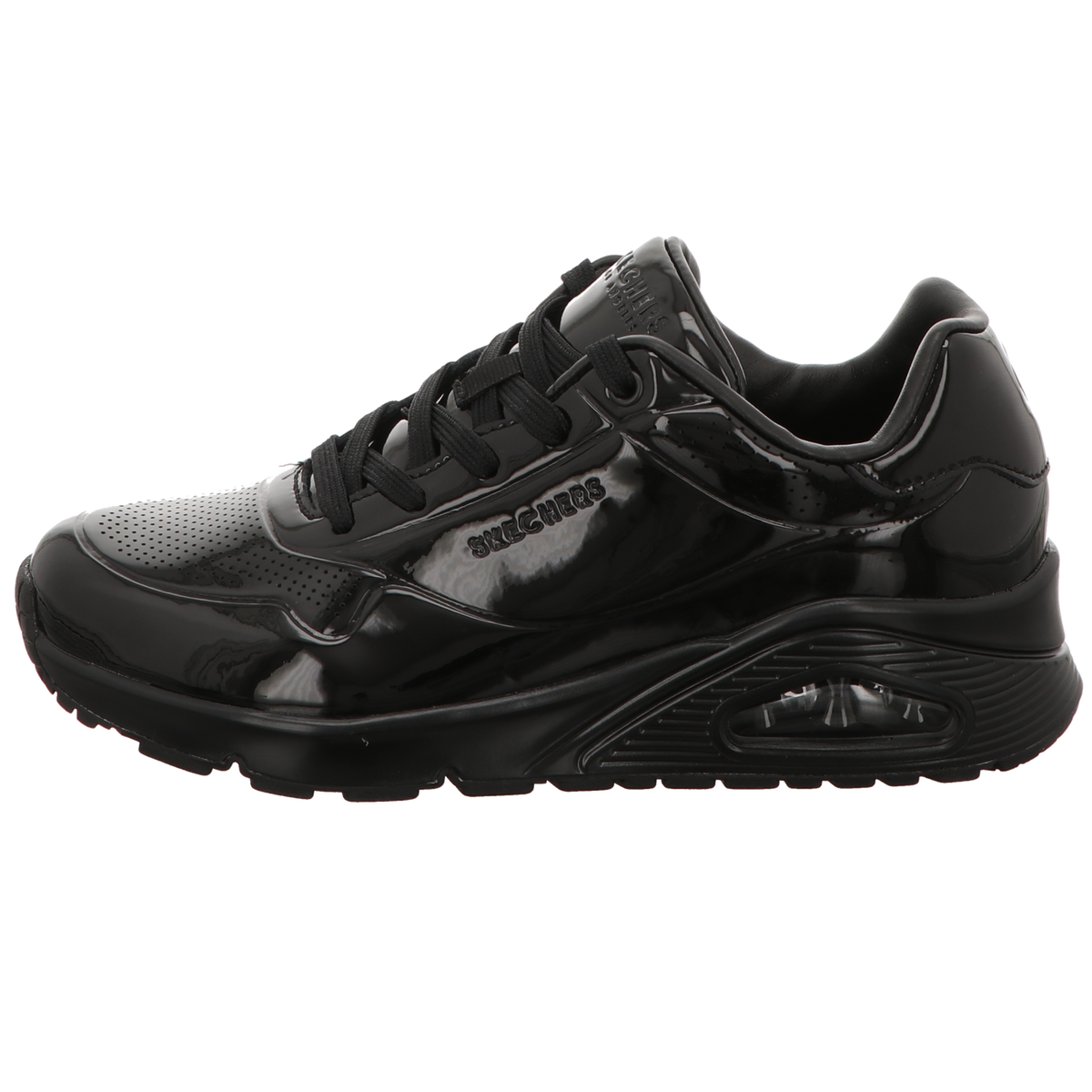 Skechers Damen Schnürschuh Uno in schwarz