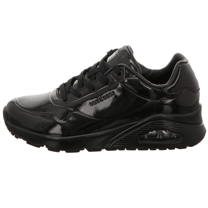 Skechers Damen Schnürschuh Uno in schwarz