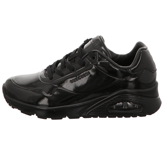 Skechers Damen Schnürschuh Uno in schwarz