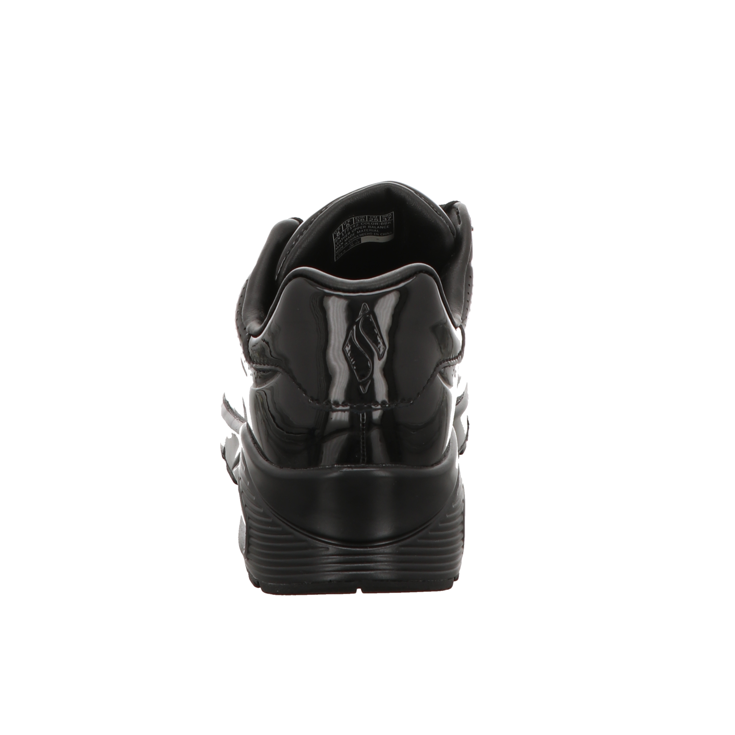Skechers Damen Schnürschuh Uno in schwarz